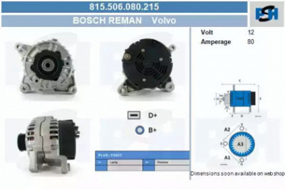 CV PSH 815506080215 -  Генератор